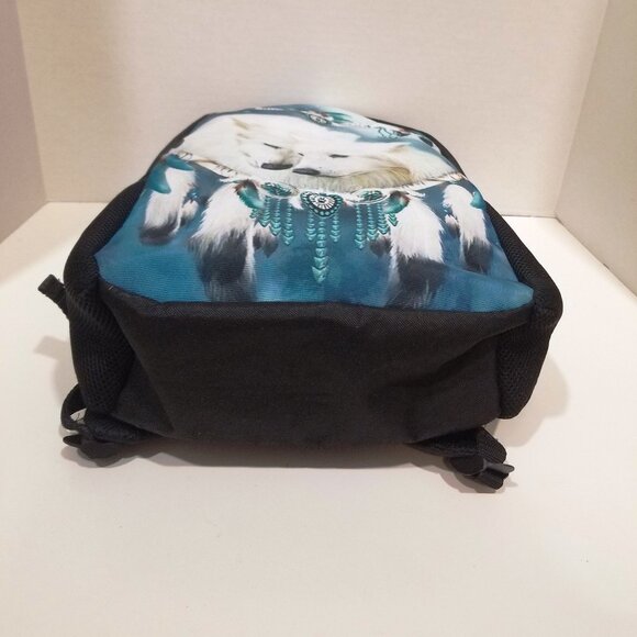 Kids' 3-piece Backpack set, White Wolves Dreamcatcher picture, EUC - Picture 9 of 15